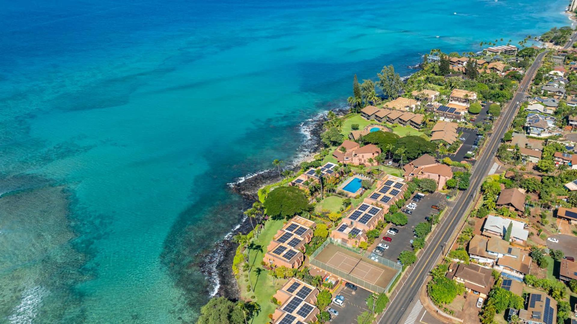 Kuleana Club #611 Oceanfront - 1 Bedroom & 1 Bathroom - Gated 2Nd Fl Kahana Buitenkant foto